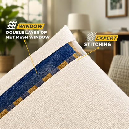Premium Cotton Saree Covers with Zip