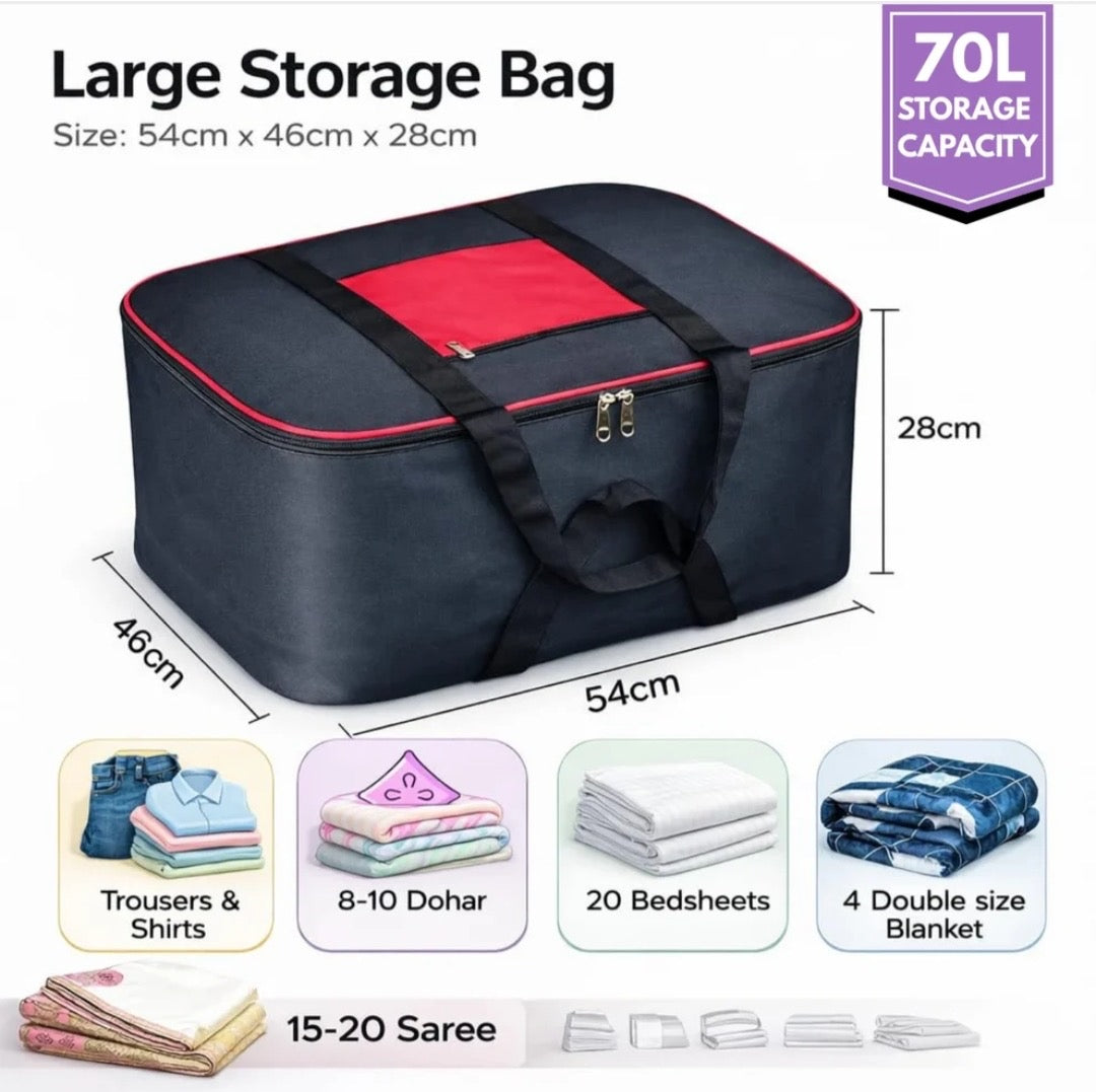 Premium Nylon Underbed Storage Bag