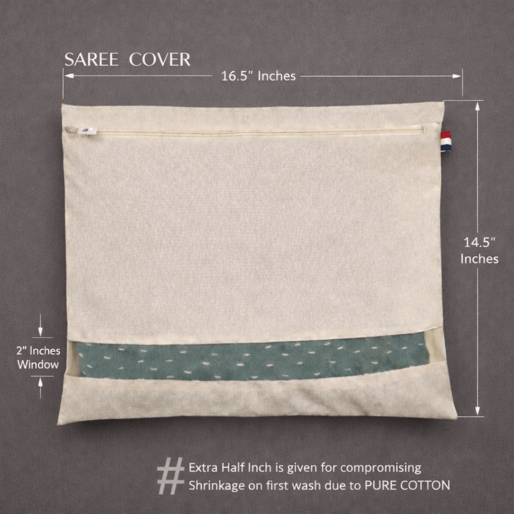 Premium Cotton Saree Covers with Zip