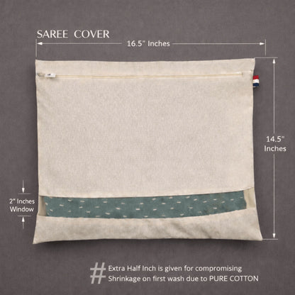 Premium Cotton Saree Covers with Zip