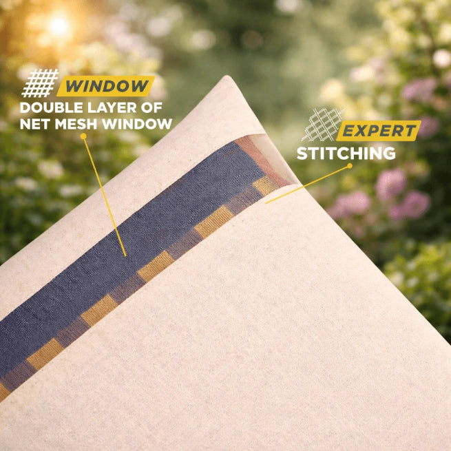 Premium Cotton Saree Covers with Zip