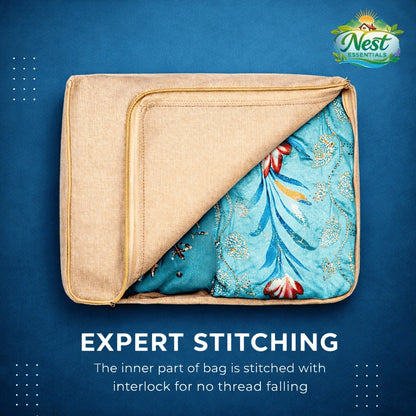 Premium canvas cotton clothes storage bags